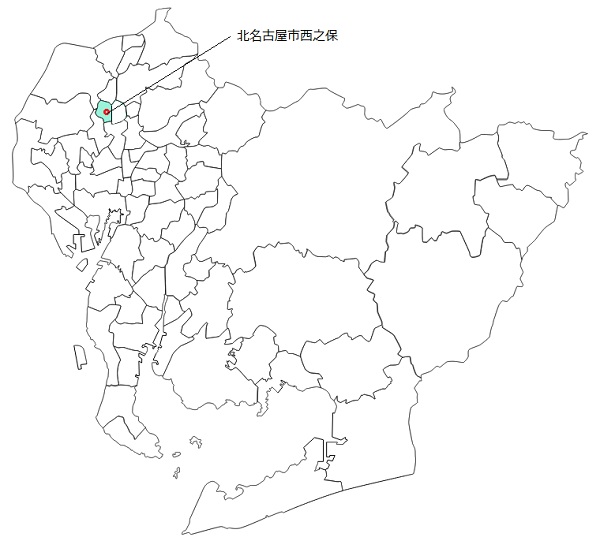 北名古屋市西之保(愛知県)までの赤帽名古屋の引越し料金(名古屋