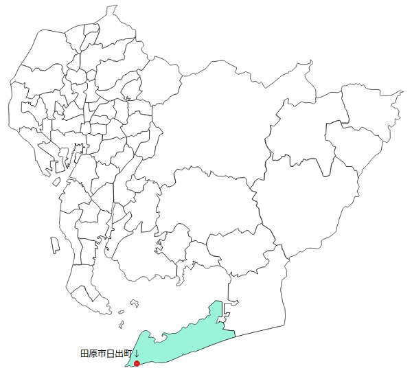 愛知県田原市日出町