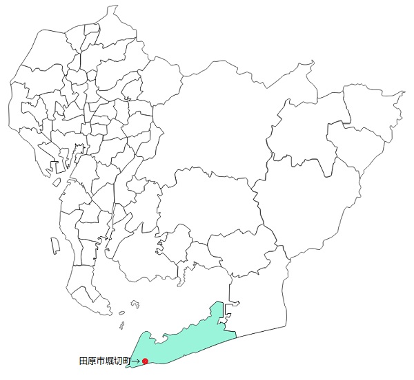 愛知県田原市堀切町