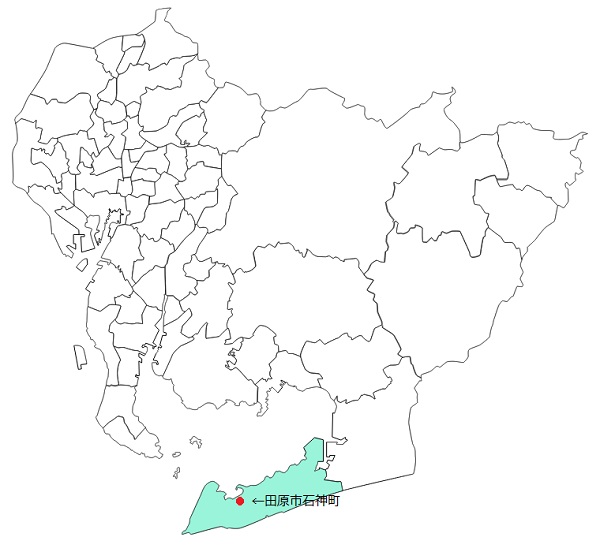 愛知県田原市石神町