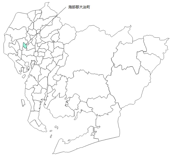 愛知県海部郡大治町