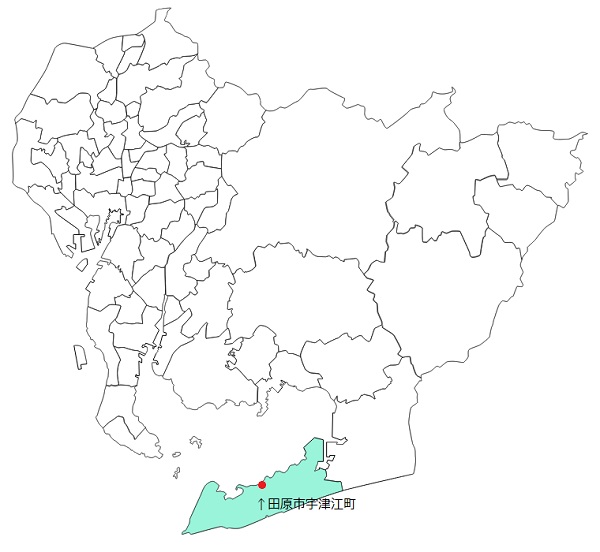 愛知県田原市宇津江町